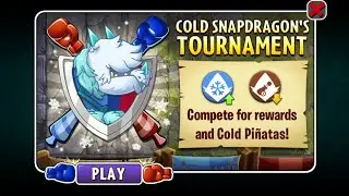 PvZ 2 | COLD SNAPDRAGON | Battlez 0.9Mil (Week 93) - Practice Room | Ice Bloom's Year-End Season