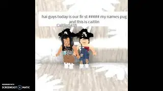 First video|Axsthetic roblox|