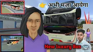 New luxury Bus Girl Driver Tool map Pel marak To Jakarta #viral #automobile #youtube #shorts #video