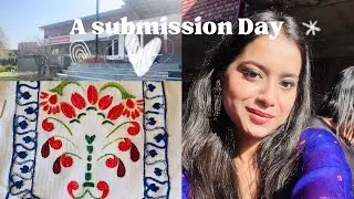 Another day in my life||Assignment submission ||exams||Lpu fashion design||Shanvi Narayan