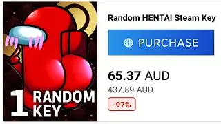 $65 worth of random steam keys gets you this&hellip;