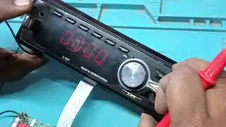 No display USB car audio amplifier repair