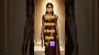 Top 5 Forgotten Goddesses in Sanatan Dharma✨🕉️#sanatandharma #shorts #youtubeshorts #ytshorts #top5