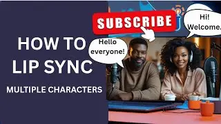 Как синхронизировать губы нескольких персонажей с помощью LipSync.Video!