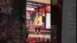 Aishwarya singing at NATA IDOL - 2018 Regionals