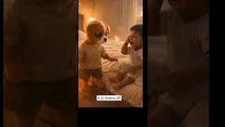 A poor papy risked it's been life.. to save a child trapped  inside a burning  benglow 😭😭 short..