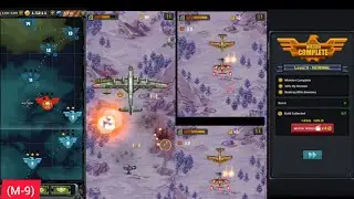Airplane shooting(Air war), Mobile game gameplay, Android game  gameplay, P 9.