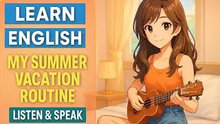 My Summer Vacation Routine | English Listening Practice | Improve Your English Through Stories |