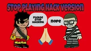 I KILL A HACKER ! STOP HACKING PLEASE ! MINI MILITIA WAR.IO