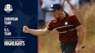 Highlights | Saturday Foursomes | 2025 Ryder Cup