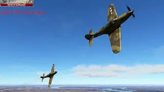 Il2 battle of Normandy A pair of p39 demolish an airfield