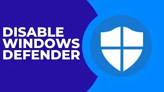 How to disable Windows Defender.