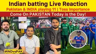 No Handshake between INDvsPAK | Indian batting live reaction PAK vs IND live 