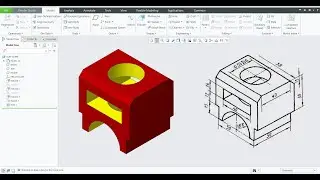 Creo  Part modeling-81#creo #creo #CAD #3dmodeling #Partmodeling