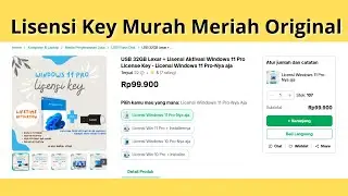 🛍️Lisensi Key Windows 10 & 11 Pro ada di deskripsi ya ges tengkyuu😊😇🙏