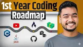 1st Year Coding Roadmap 2025 | Complete Step-by-Step Plan to Become a Software Engineer