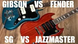 Gibson Gary Clark Jr SG против Fender Magnificent 7 Jazzmaster