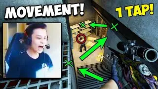 PERFECT MOVEMENT INTO CLEAN 1 TAP! STEWIE2K IS RUTHLESS! CSGO Twitch Clips
