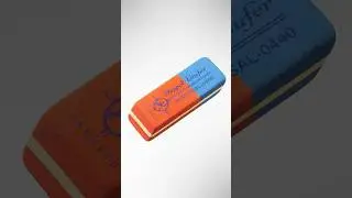 What&rsquo;s blue side of eraser really for? #eraser #blueside #penerase #shorts