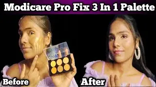 Makeup Tutorial By Urban Color Pro Fix 3 In 1 Palette | Modicare Makeup | Urban Color