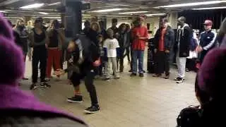 New York Subway Break Dance Session Free Style