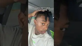 THIS is your sign to grow out that hightop! Would you? 😅 #hairtips #naturalhair #shorts