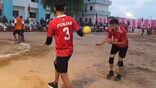 Maharashtra vs Punjab Final match (15th Senior National Tchoukball Championship Nagaur Rajasthan)