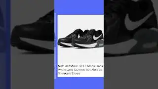Nike AIR MAX EXCEE Mens Black White Grey CD4165-001 Athletic Sneakers Shoes