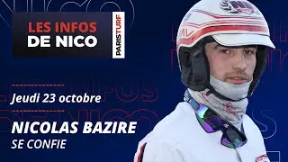 Les infos de Nico n&deg;14 - 23/10/2025 - Nicolas Bazire parle des chevaux de l'&eacute;curie