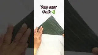 banana leaf craft #handmade #viralcraft #shortvideo #trending #ytshorts #craftshorts