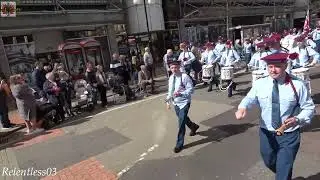 The Loyal F.B. (No.1) @ ABOD Easter Monday Parade ~ Belfast 18/04/22 (4K)
