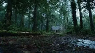 Ancient Forest Abode 🌲 Relaxing Medieval Music (1 Hour)