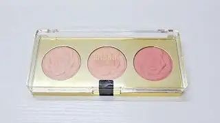 milani rose blush trio palette flowers of love⚘️🌹❤️