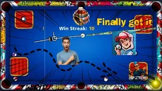 “Finally Got It | 10 Win Streak in Row | Avatar + Ring Collect” #games #8ballpool @Miniclip 
