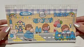 [ASMR] diy making street party cute 3d scrapbook #23