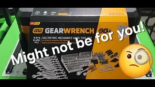 Обзор набора инструментов для механиков GEARWRENCH: ящик для хранения с 3 выдвижными ящиками, 232...