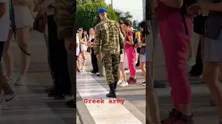Greek Army the best tallest among the rest💪#greece #soldier #viral #shorts #history