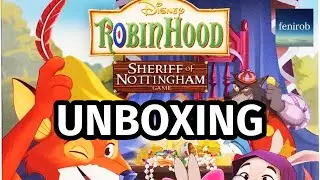 Disney Robin Hood: Sheriff of Nottingham Board Game | Unboxing