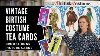 British Costume Tea Cards - Vintage Broke Bond Collectables - 1967 Picture Book