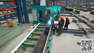 Kasry-Box Beam Assembly Machine #steelstructure