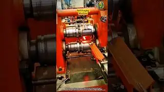 Fully Automated Roll Forging Machine in Action 🔥⚙️
