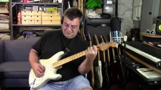 60th Anniversary MIM Strat with Duncan Hot Rails and Vintage Rails.