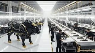 Inside a Factory: From Raw Bull Hide to Luxury Leather (Full Tannery Process)