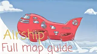 Full map guide Airship map made easy Random storm | Among us