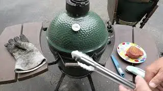 REVERSE SEAR ON THE BIG GREEN EGG WITH PAPA J