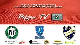 Piffen-TV Live! MSM: PIF - HIFK 11.11.2018