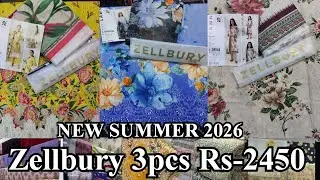 Zellbury New Collection 2026 😍😍 Zellbury Unstitched Collection 2026 | Zellbury new summer collection