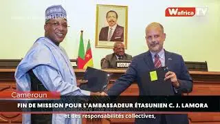 Cameroun : fin de mission pour l&rsquo;ambassadeur &eacute;tasunien C. J. Lamora