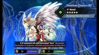 Part 2 2020 August Event Summon (Raul) - Soul Seeker R (RPG MOBILE GAME IOS and ANDROID)