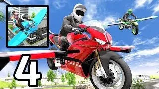 Flying Motorbike Simulator&rlm; Gameplay Part 4 (Android,IOS)